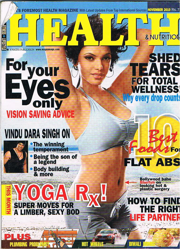 Cover Page - Health Magazine November 2010